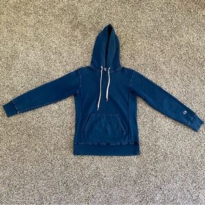 Champion Reverse Weave Hoodie Blue